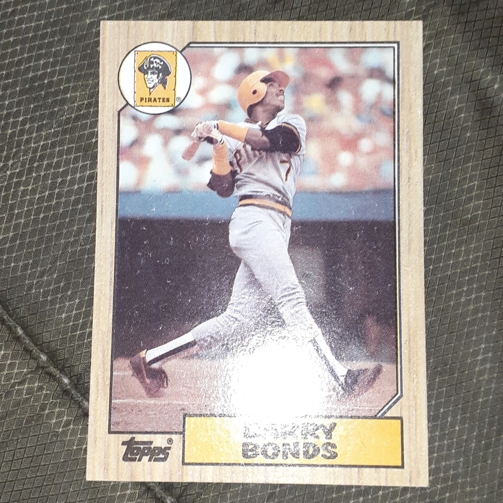 Barry bonds rookie error